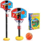 Basketbalová sada Foxbuy s míčem a pumpou 115 cm